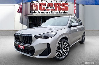 BMW, X1 xDrive 23i M Sport, Spacesilber met., Geländewagen/SUV, Mech.-Aut. 7-Gang, 224 PS