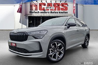 SKODA, Kodiaq NEW 2.0 TSI RS 4x4 DSG, Steel Grau, Geländewagen/SUV, Mech.-Aut. 7-Gang, 265 PS