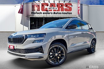 SKODA, Karoq 1.5 TSI SportLine DSG, Steel Grau, Geländewagen/SUV, Mech.-Aut. 7-Gang, 150 PS