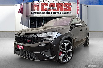 SKODA, Kodiaq NEW 2.0 TSI RS 4x4 DSG, Magic Schwarz met., Geländewagen/SUV, Mech.-Aut. 7-Gang, 265 PS