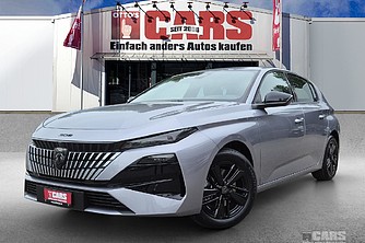 PEUGEOT, 308 1.2 Hybrid Style, Grau Artense met., Limousine, Automat 6-Gang, 136 PS